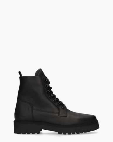 Hiking Boots Logan Harbor Veterboots - Laarzen Met Veters - Heren - Zwart - Maat 41