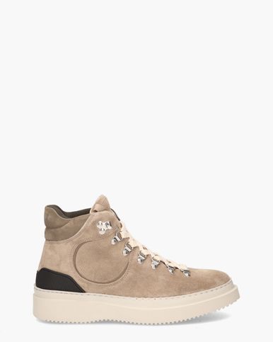 Bruin Tinten Jonah Aztec Hoge sneakers - Heren - Taupe - Maat 40