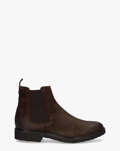 Goosecraft Chet Crepe Heren Chelsea Boots - Bruin - Maat 41