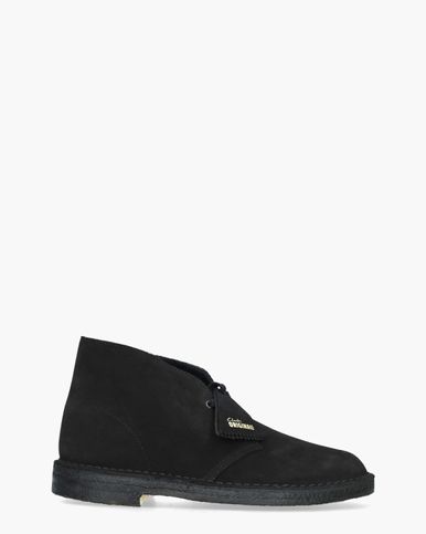 Clarks Originals Suède veterlaarzen Grijs