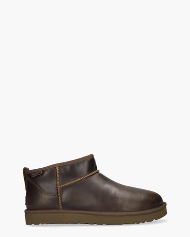 UGG® Classic Ultra Mini Leather Regenerate Boot