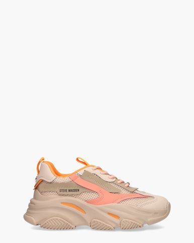 Steve Madden Possession-E SM19000033-04005-82C Grijs / Oranje-37 maat 37