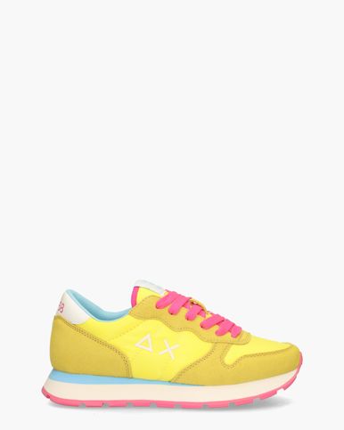 Gele SUN68 Sneakers Ally Solid Nylon