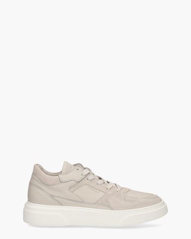 Copenhagen Sneakers Heren - Lage sneakers / Herenschoenen - Nubuck - CPH111M - Grijs - Maat 40