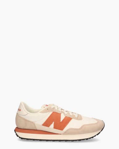 New Balance 237 Beige/Oranje Heren