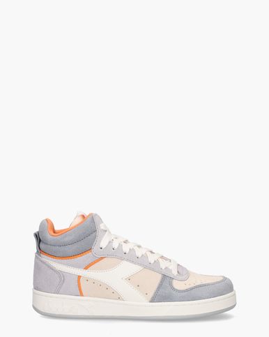 Magic Basket Demi Suede Beige/Multicolor