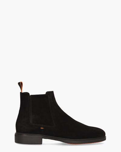 Fabrizio Silenzi 412 Donkerbruin Heren Enkelboots - Van Arendonk.nl