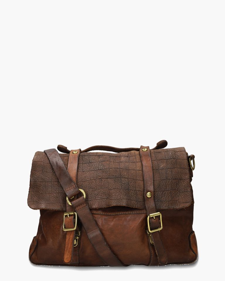 Zenda Bruin/Cognac Tas