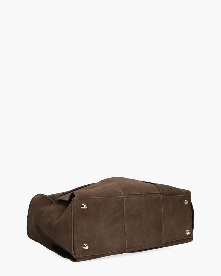 Demi Madras Donkerbruin Tas