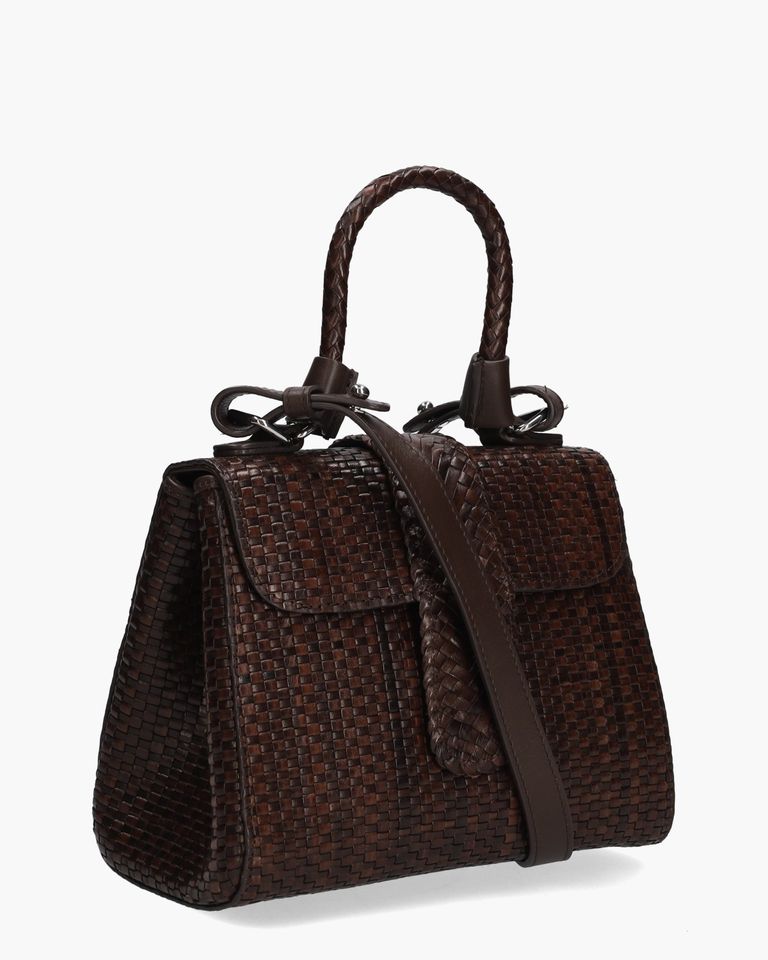 Kirsten Mini Donkerbruin Damestas