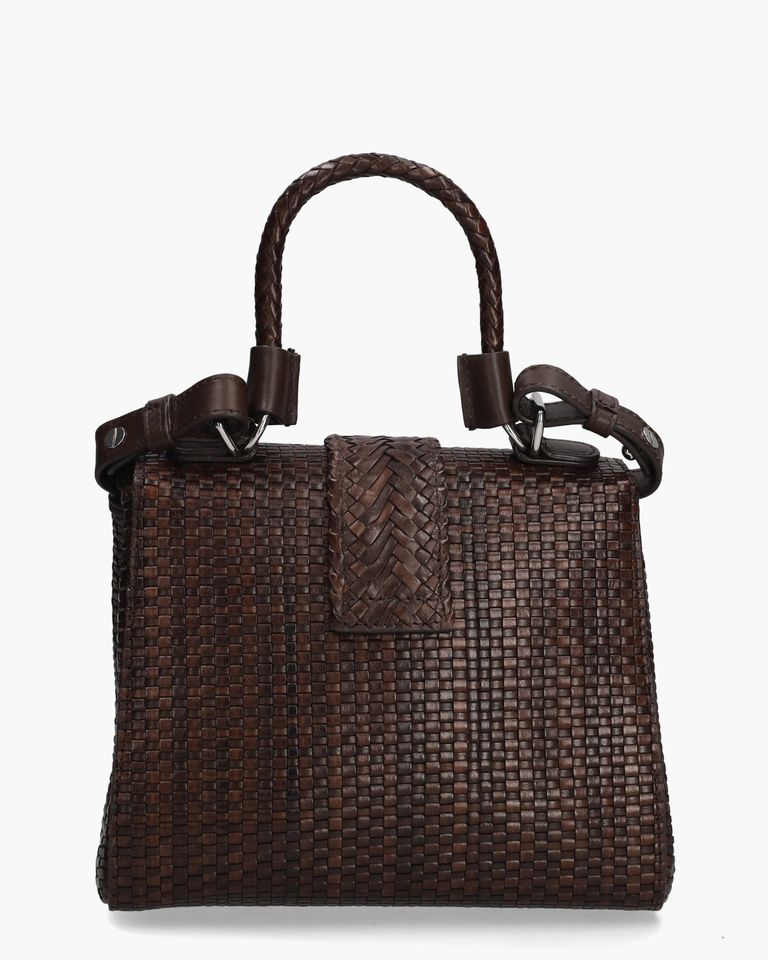 Kirsten Mini Donkerbruin Damestas