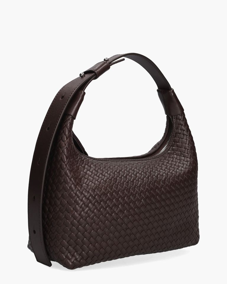 Vesper Mini Donkerbruin Damestas