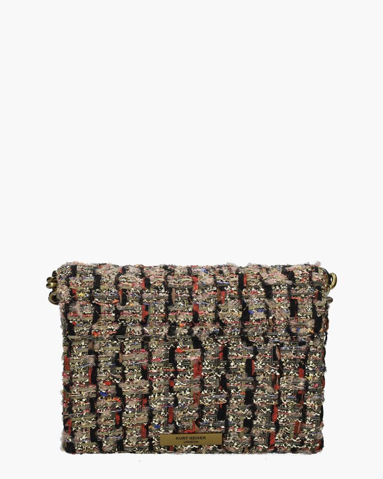 Mini Kensington Metallic Tweed Bag Multicolor Tas