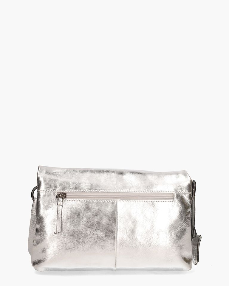 Rock Ruby Satchel Bag Zilver Tas