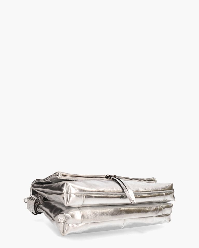 Rock Ruby Satchel Bag Zilver Tas