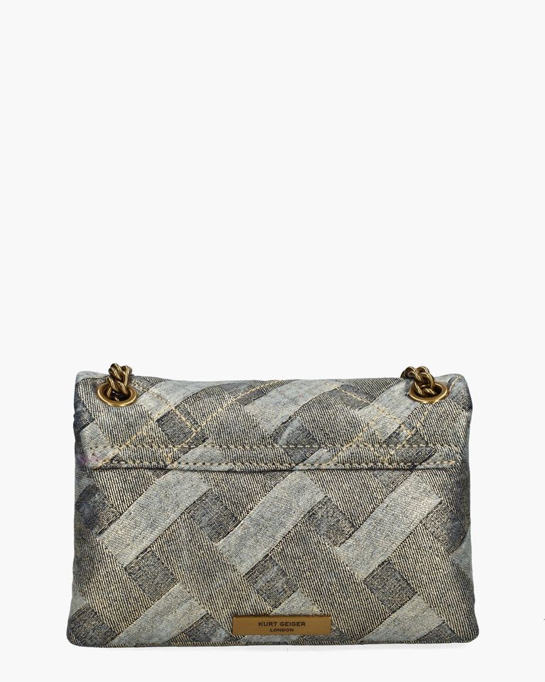 Mini Kensington Soft Bag Goud Tas