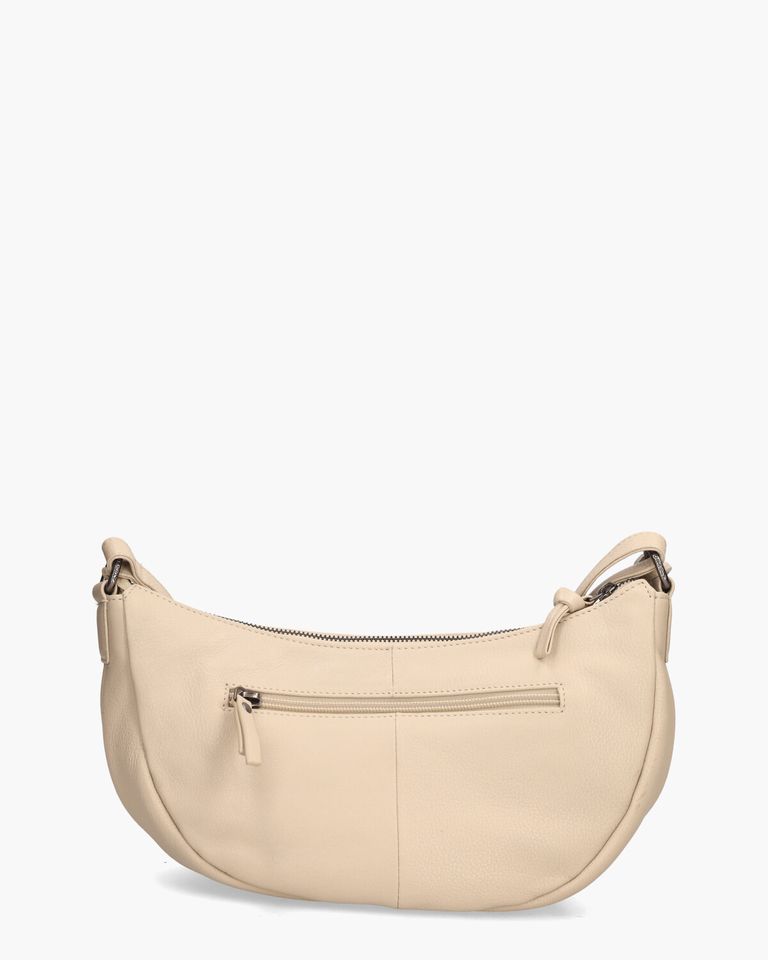 Lush Lucy Crossbody Round Bag Off-White Tas