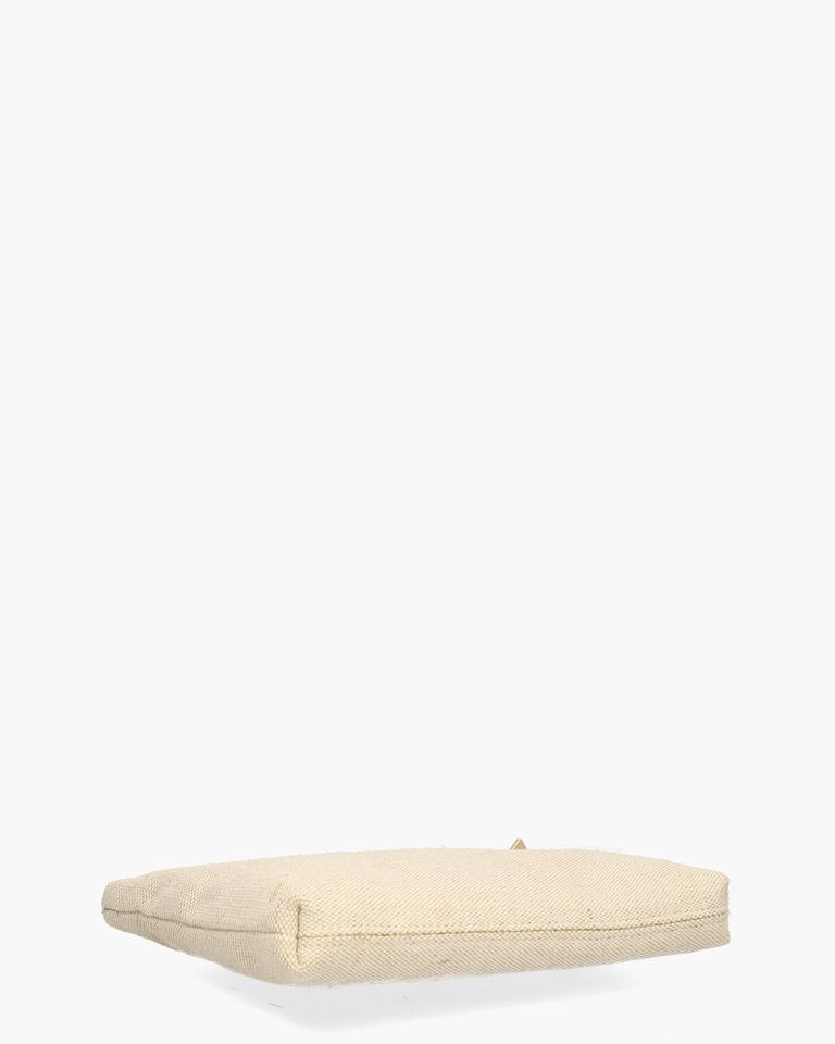 Patrizia Clutch Beige/Donkerblauw Tas