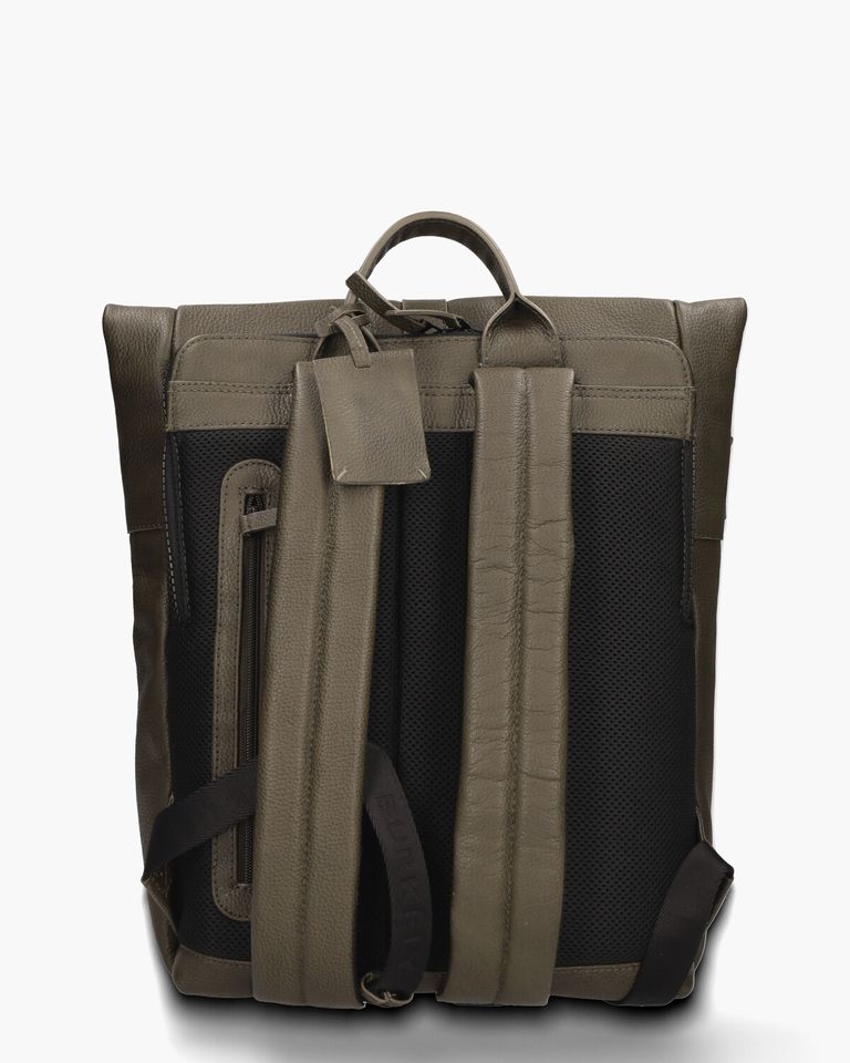 Minimal Mason Rolltop Backpack Groen Tas