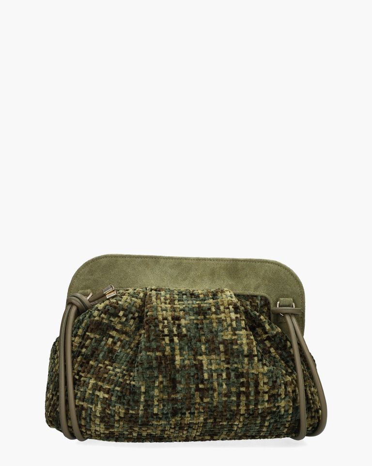 Dora Chenille Groen Tas