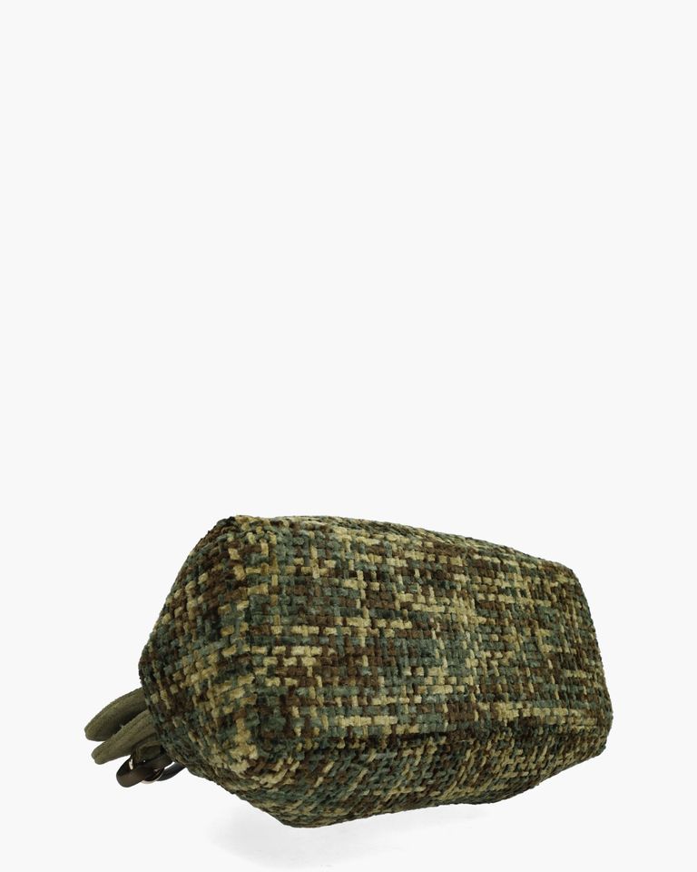 Dora Chenille Groen Tas