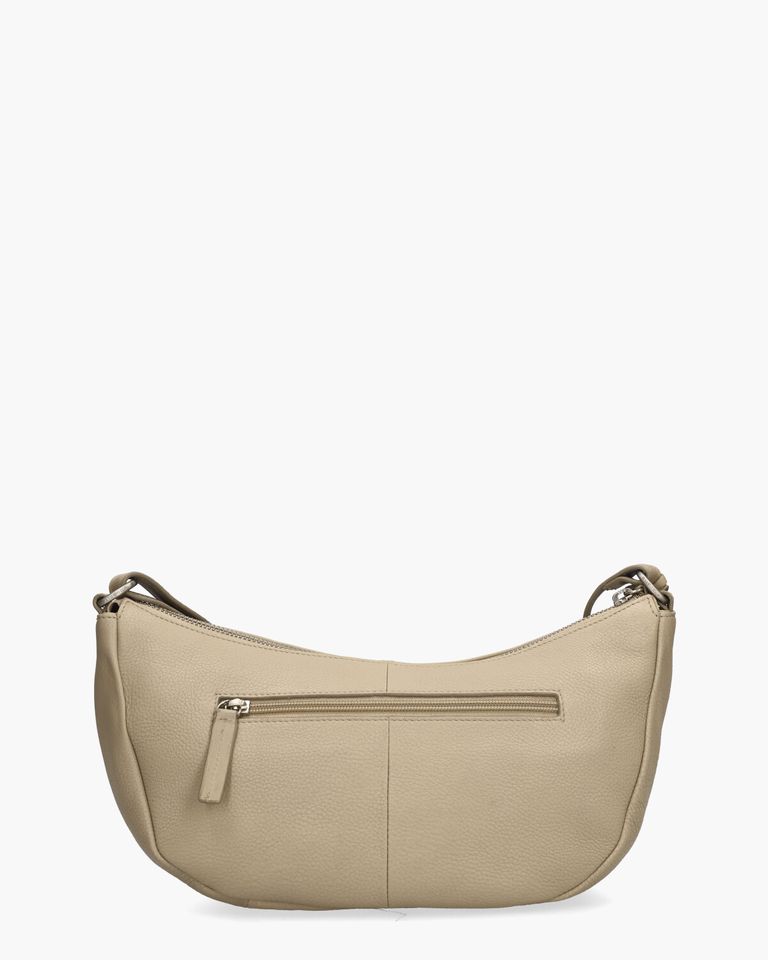Soft Skylar Crossbody Round Bag Lichtgrijs Tas