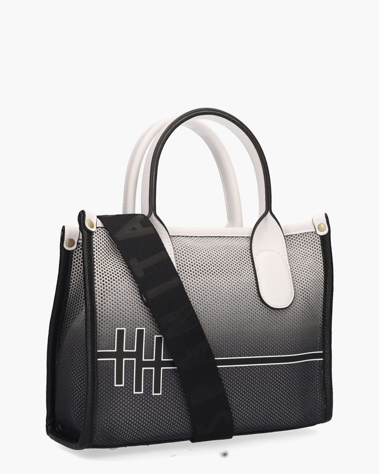 BV253825 Zwart/Wit Tas