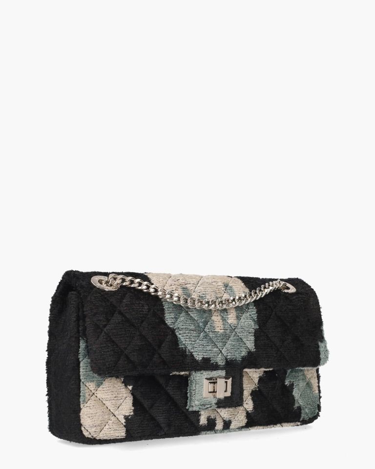 Velvet Bandita Bag 050 Zwart/Multicolor Tas