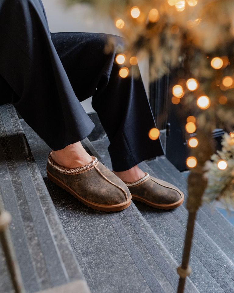 Tasman Baxter Chestnut Herenpantoffels