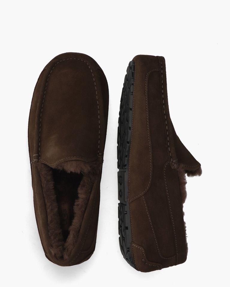 Ascot Slipper Espresso Herenpantoffels