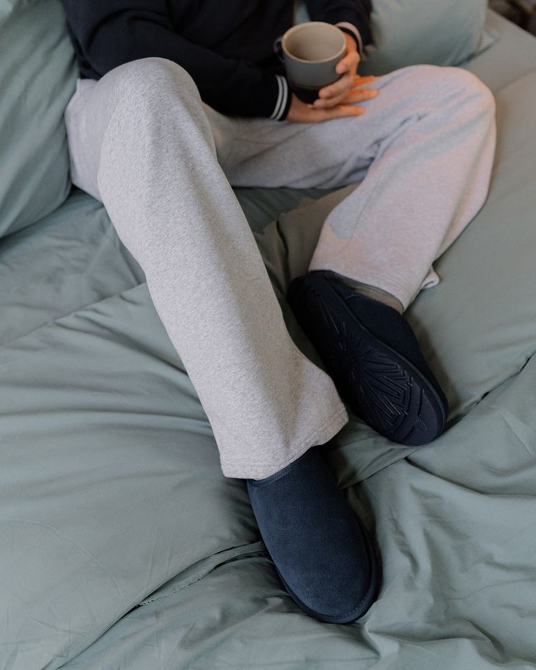 Classic Slip-On Slipper Deep Ocean Herenpantoffels