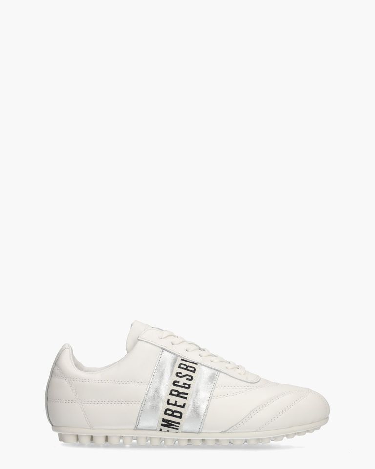 30607 Wit/Zilver Damessneakers