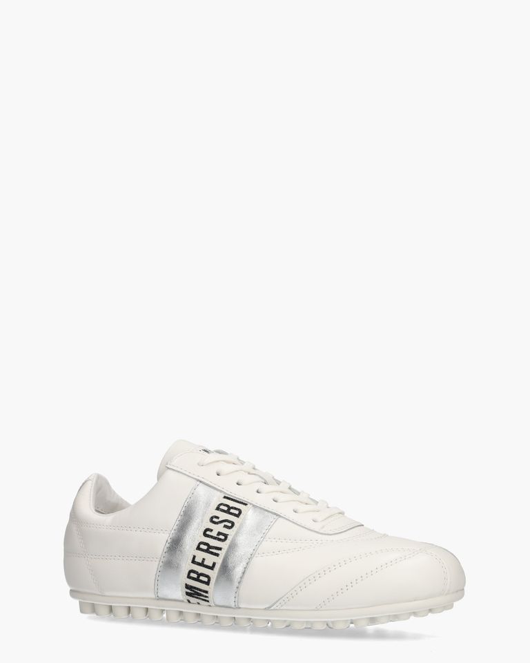 30607 Wit/Zilver Damessneakers