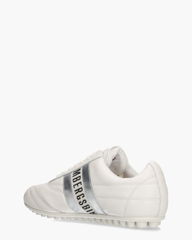 30607 Wit/Zilver Damessneakers