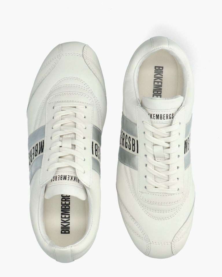 30607 Wit/Zilver Damessneakers