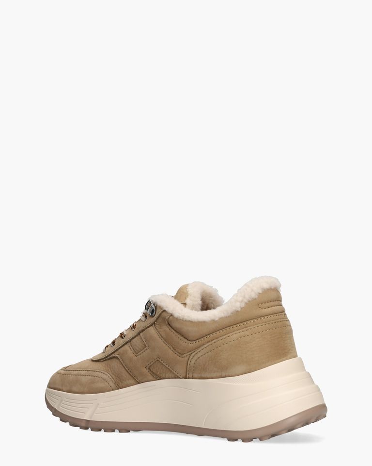 Hi-Fi Lichtbruin Damessneakers
