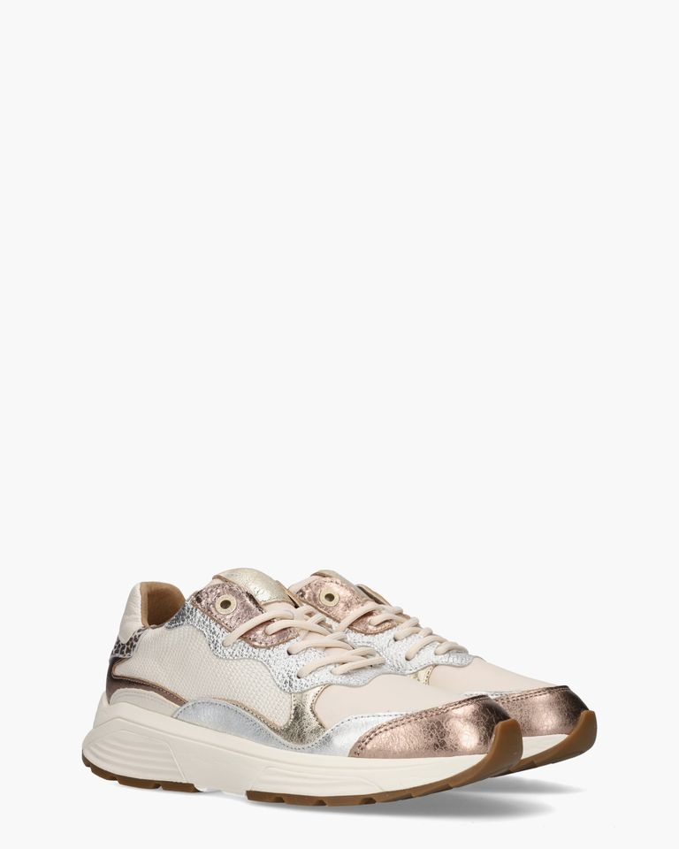 Xsensible Rainbow Off-White/Multi Damessneakers - Van Arendonk.nl