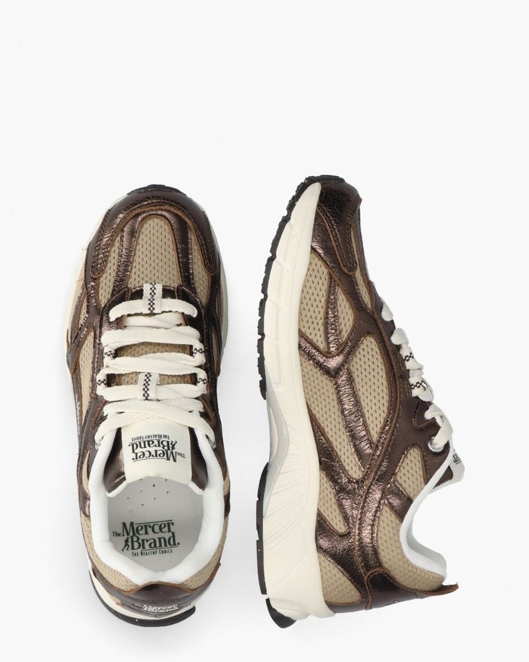 The Re-Run Cracked Bruin Damessneakers