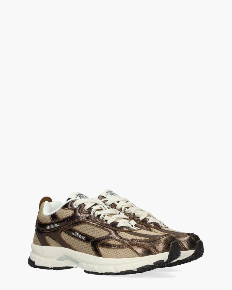The Re-Run Cracked Bruin Damessneakers