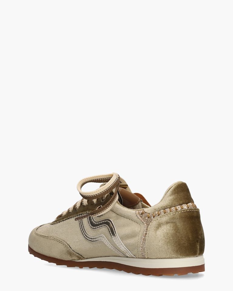 52595 Beige/Bruin Damessneakers