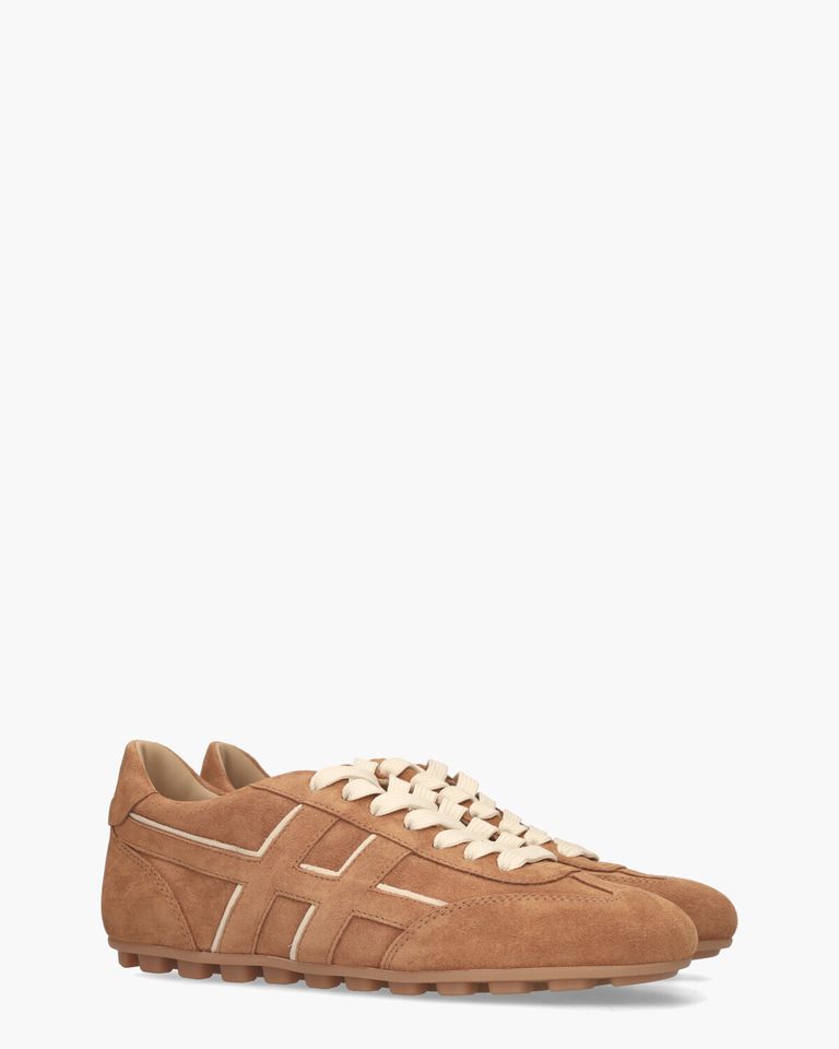 Olympia Cognac Damessneakers