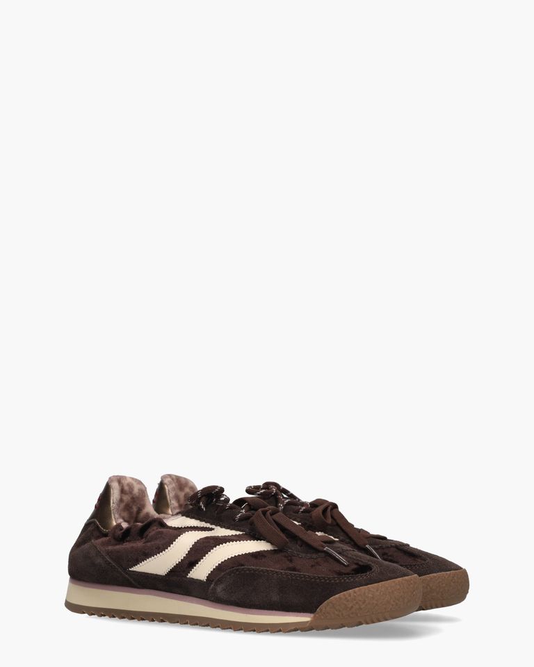 Utah V.12 Donkerbruin Damessneakers