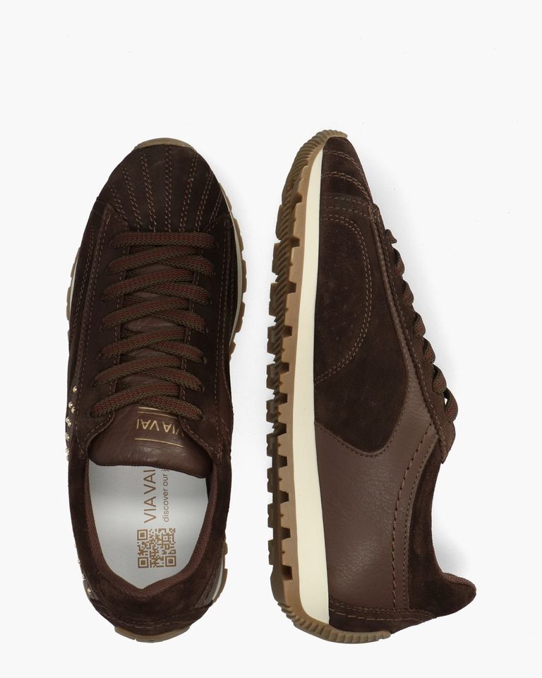 Scott Kyle Donkerbruin Damessneakers