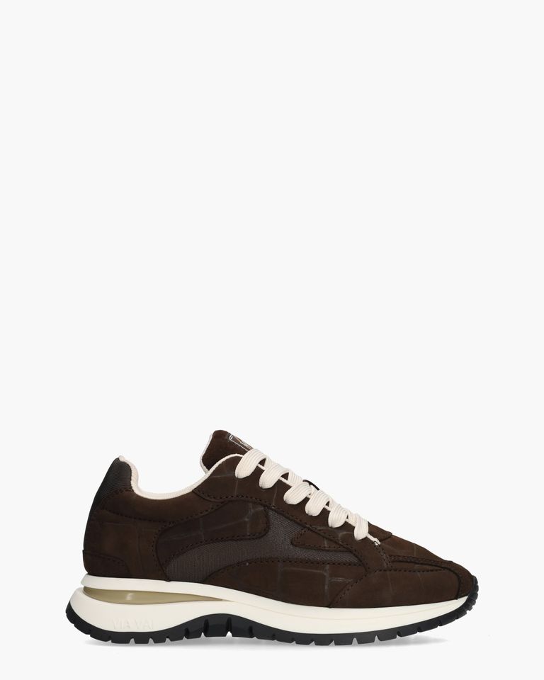 Usher Riggs Donkerbruin Damessneakers