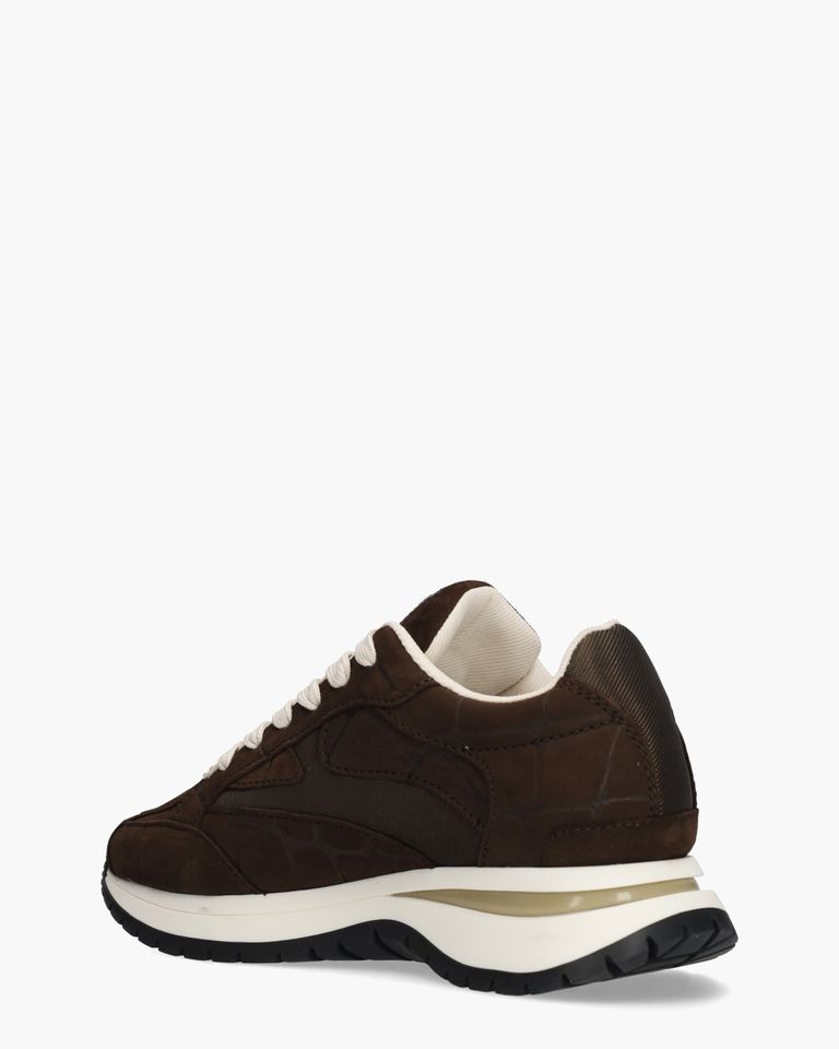 Usher Riggs Donkerbruin Damessneakers