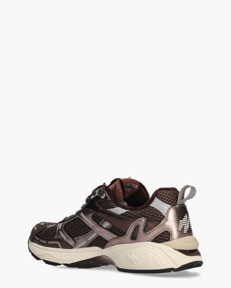 Melrose V.58 Donkerbruin Damessneakers