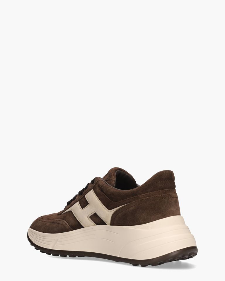 Hi-Fi Donkerbruin Damessneakers