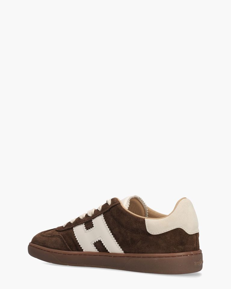 Cool Donkerbruin Damessneakers
