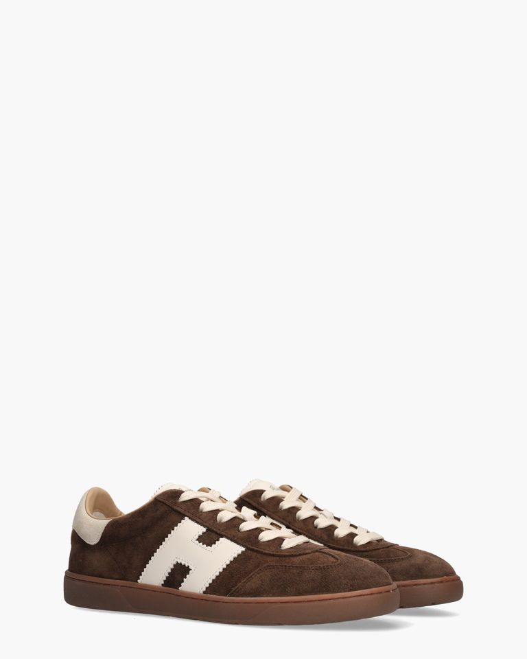 Cool Donkerbruin Damessneakers