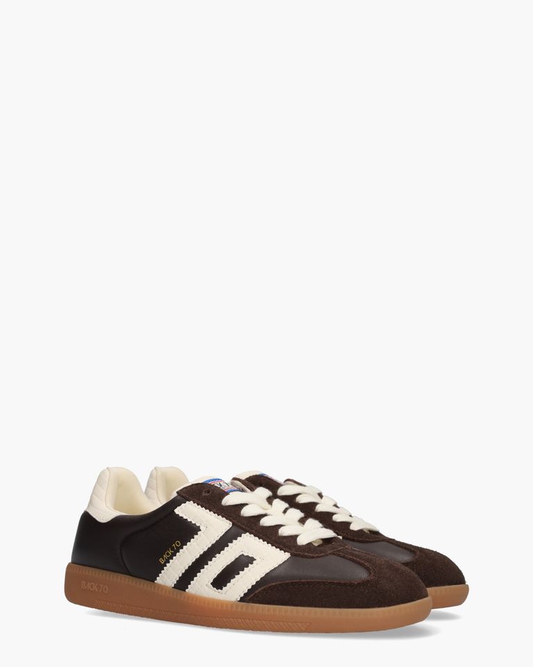 Cloud Donkerbruin Damessneakers
